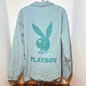 Playboy Sky Blue Windbreaker